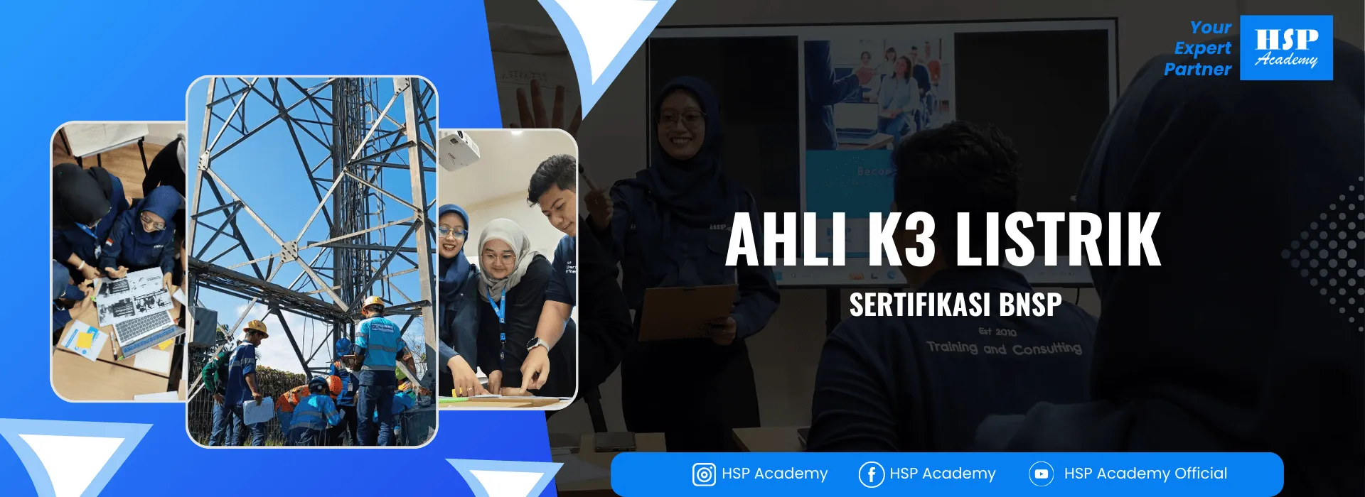 Pelatihan AHLI K3 LISTRIK di HSP Academy