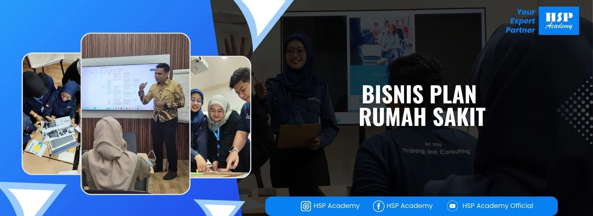 Pelatihan BISNIS PLAN RUMAH SAKIT di HSP Academy