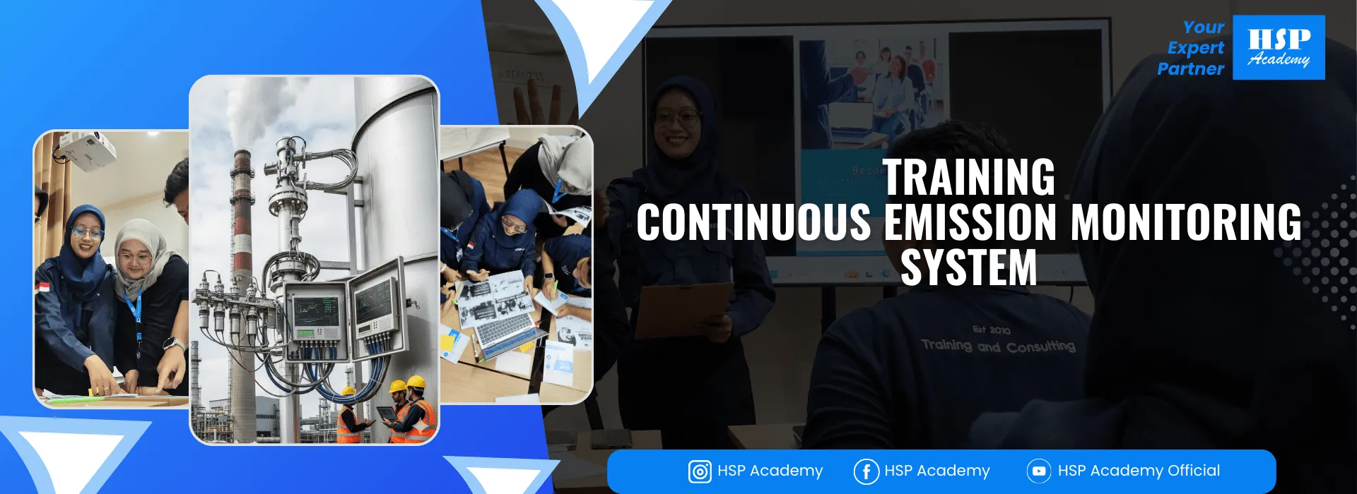 Pelatihan CONTINUOUS EMISSION MONITORING SYSTEM (CEMS) di HSP Academy