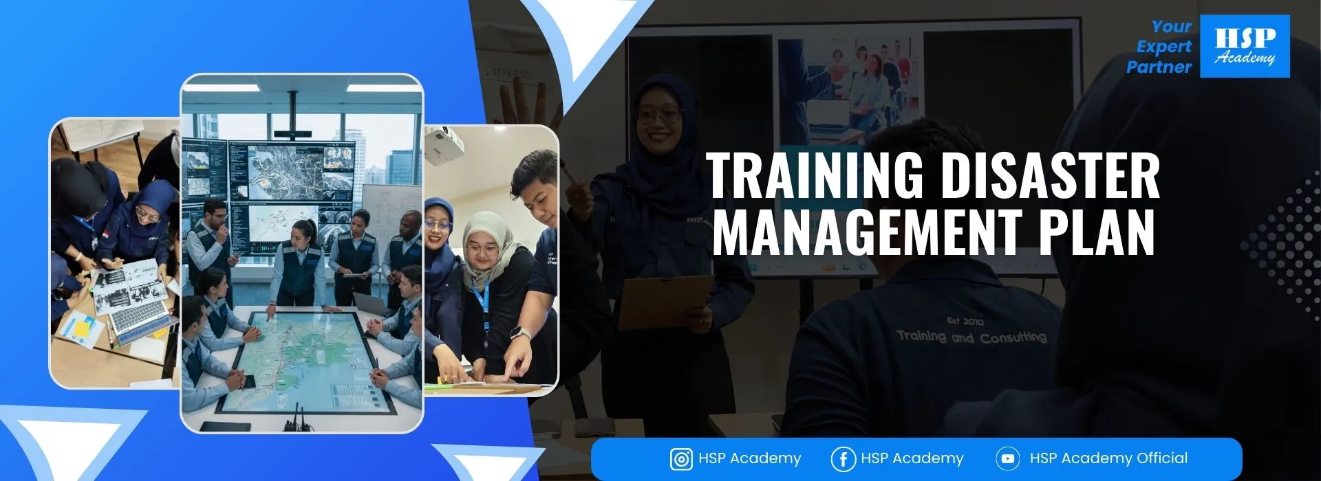 Pelatihan DISASTER MANAGEMENT PLAN di HSP Academy