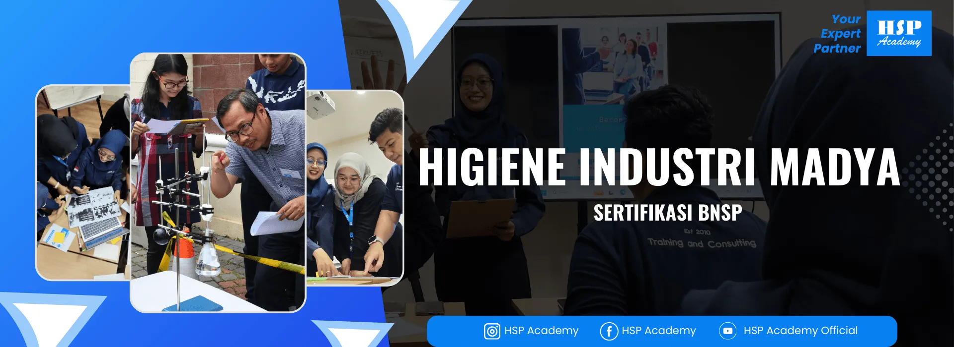 Pelatihan HIGIENE INDUSTRI MADYA di HSP Academy