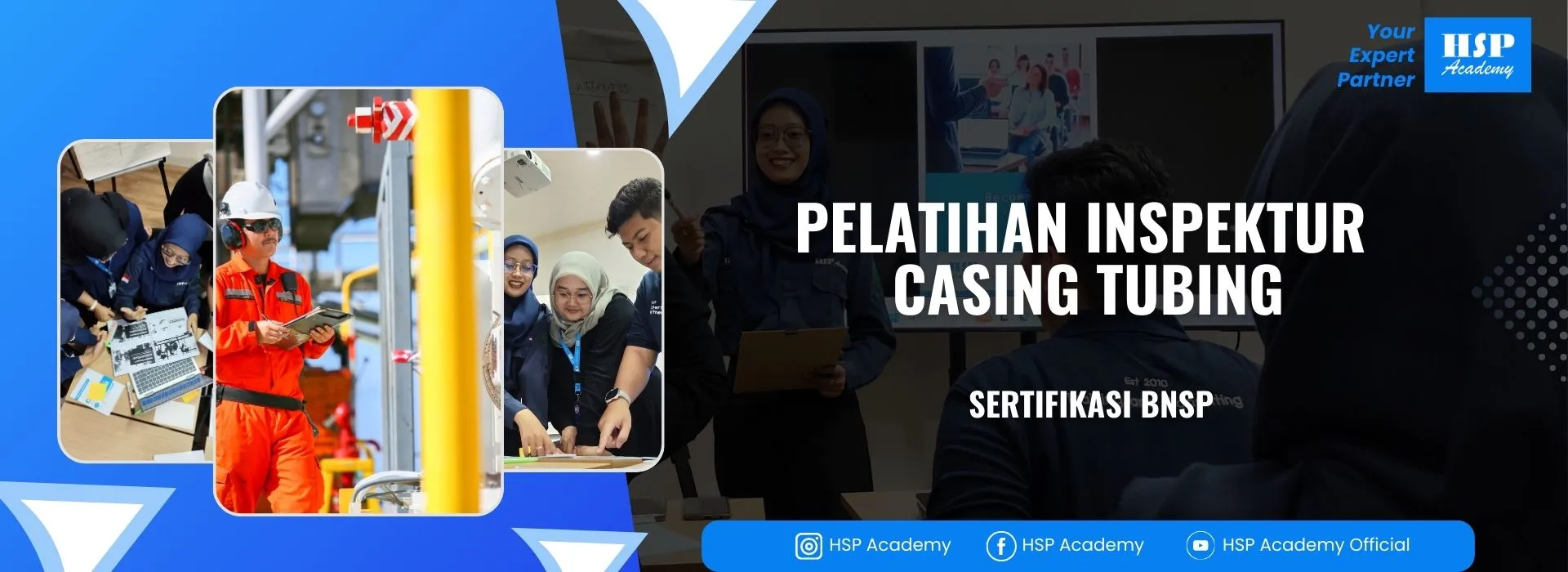 Pelatihan INSPEKTUR CASING TUBING di HSP Academy