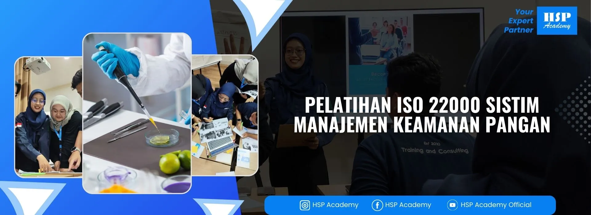 Pelatihan ISO 22000 SISTIM MANAJEMEN KEAMANAN PANGAN di HSP Academy