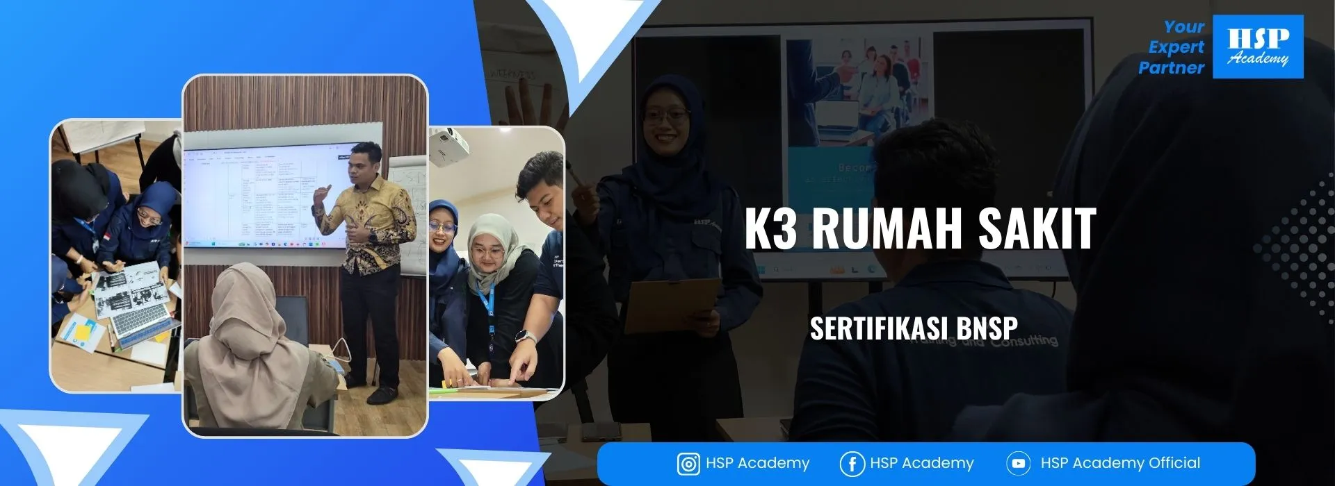 Pelatihan K3 RUMAH SAKIT di HSP Academy