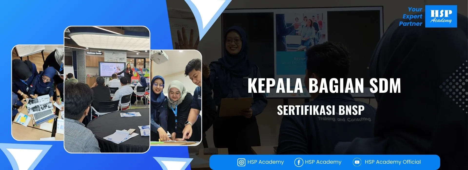 Pelatihan KEPALA BAGIAN SDM di HSP Academy