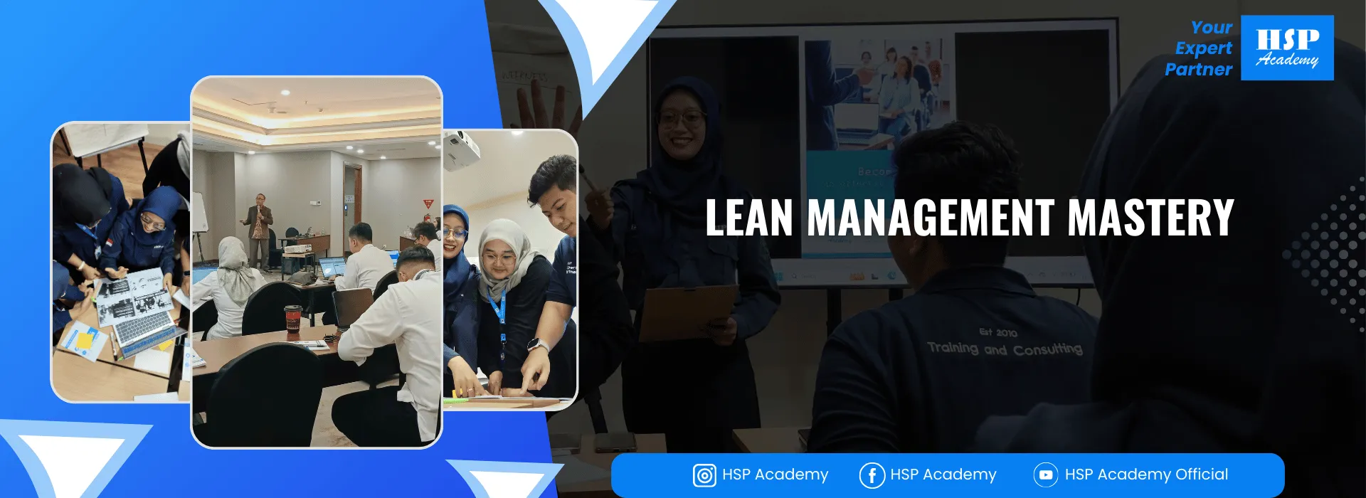 Pelatihan LEAN MANAGEMENT MASTERY di HSP Academy