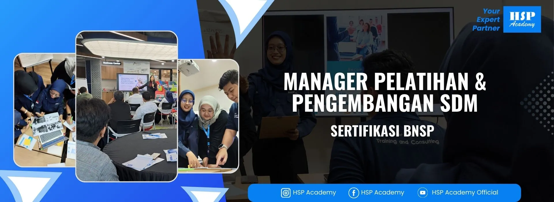 Pelatihan MANAGER PELATIHAN & PENGEMBANGAN SDM di HSP Academy