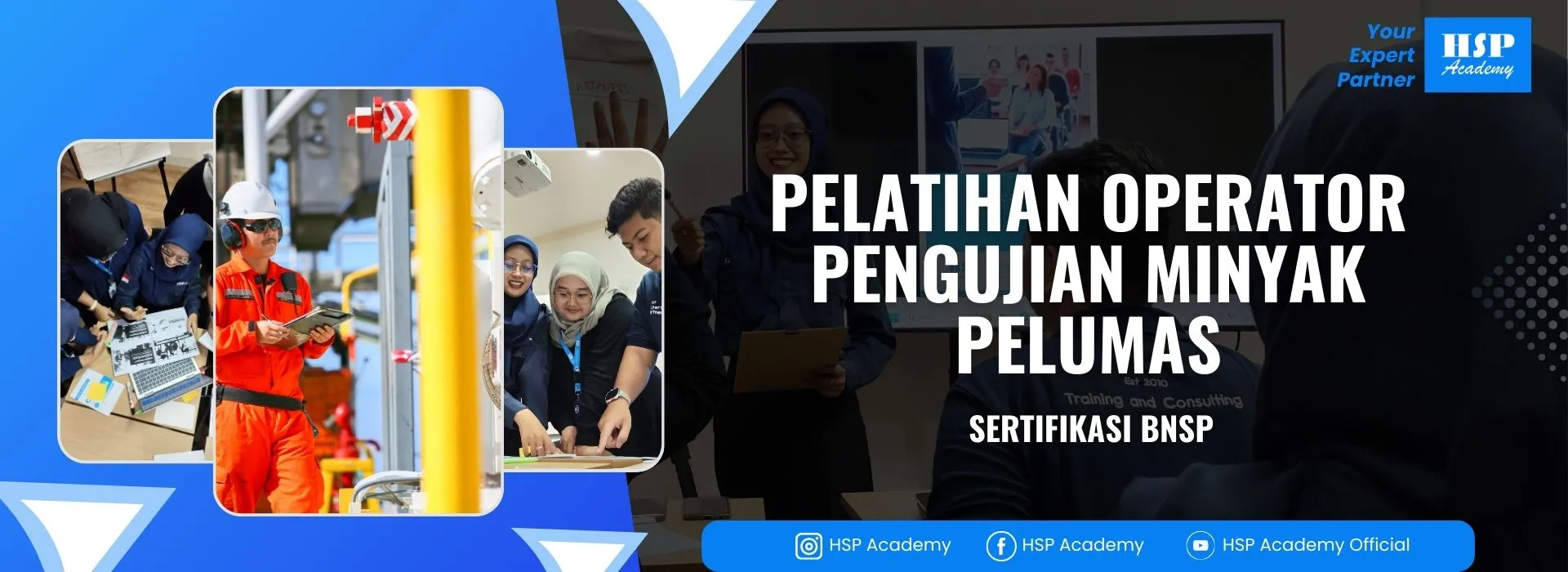 Pelatihan OPERATOR PENGUJIAN MINYAK PELUMAS di HSP Academy