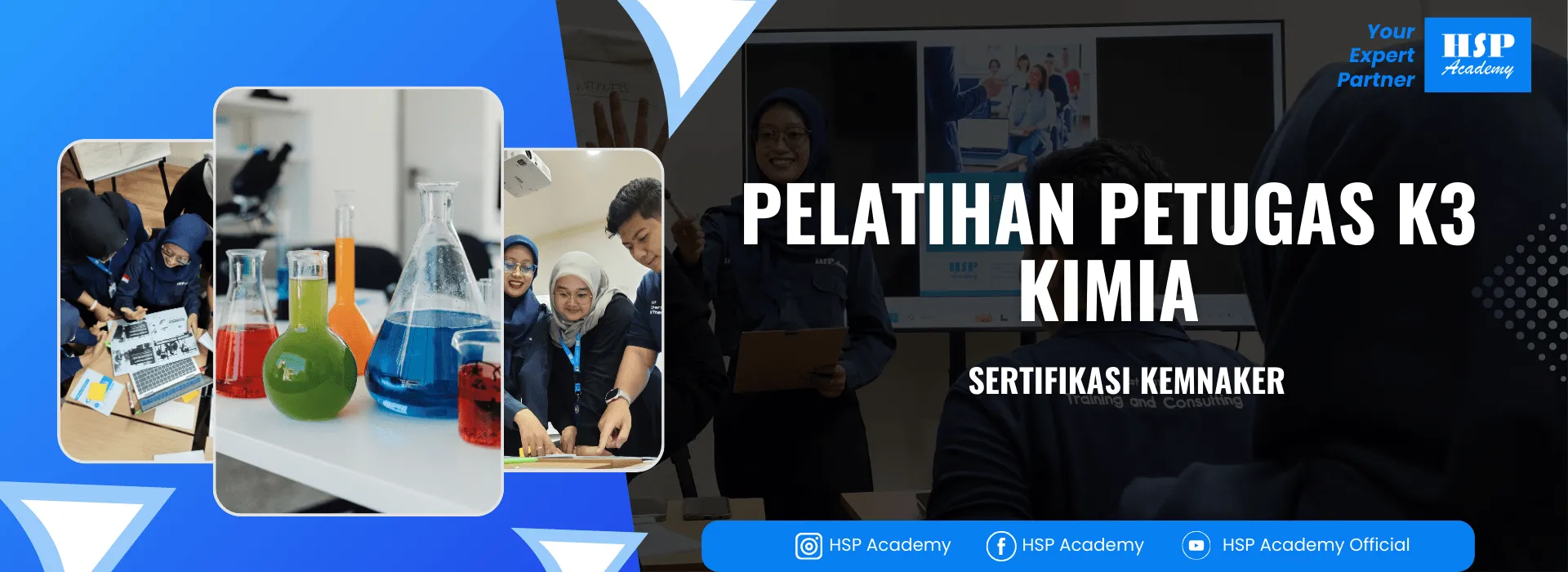 Pelatihan PETUGAS K3 KIMIA di HSP Academy