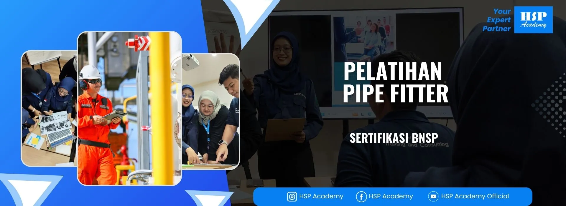 Pelatihan PIPE FITTER di HSP Academy