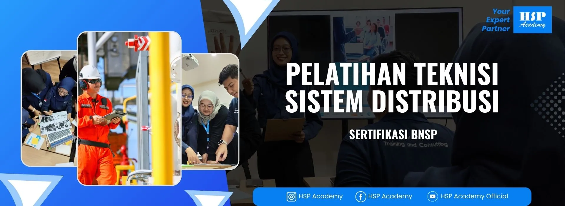 Pelatihan TEKNISI SISTEM DISTRIBUSI di HSP Academy