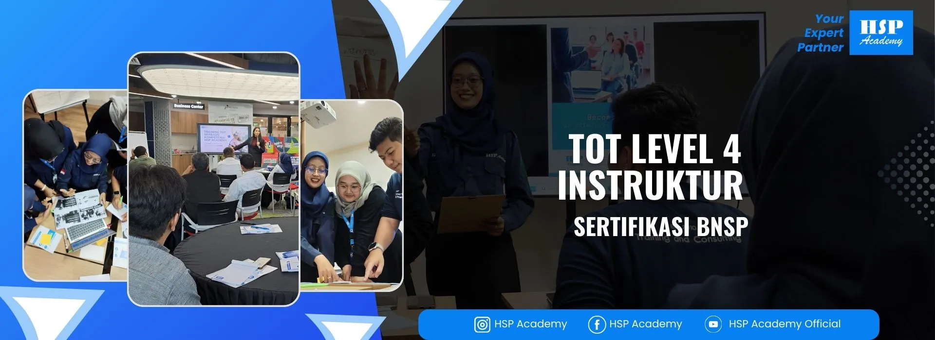 Pelatihan TOT LEVEL 4 INSTRUKTUR di HSP Academy