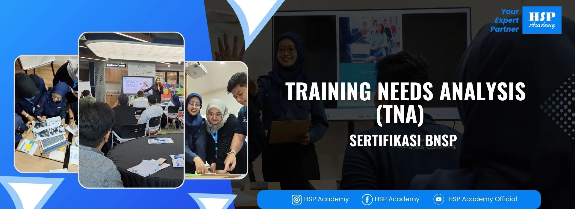 Pelatihan TRAINING NEEDS ANALYSIS (TNA) di HSP Academy